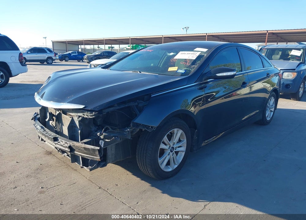 2014 HYUNDAI SONATA GLS VIN: 5NPEB4AC7EH879927