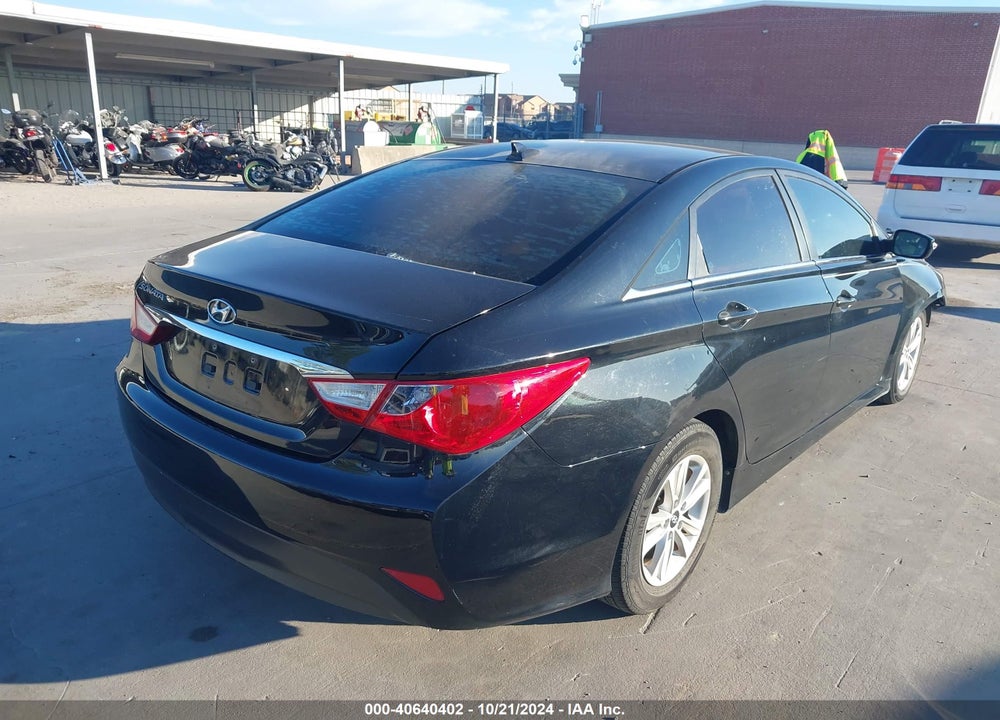 2014 HYUNDAI SONATA GLS VIN: 5NPEB4AC7EH879927