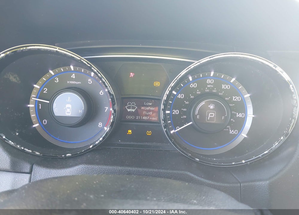 2014 HYUNDAI SONATA GLS VIN: 5NPEB4AC7EH879927