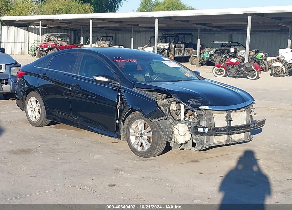 2014 HYUNDAI SONATA GLS VIN: 5NPEB4AC7EH879927