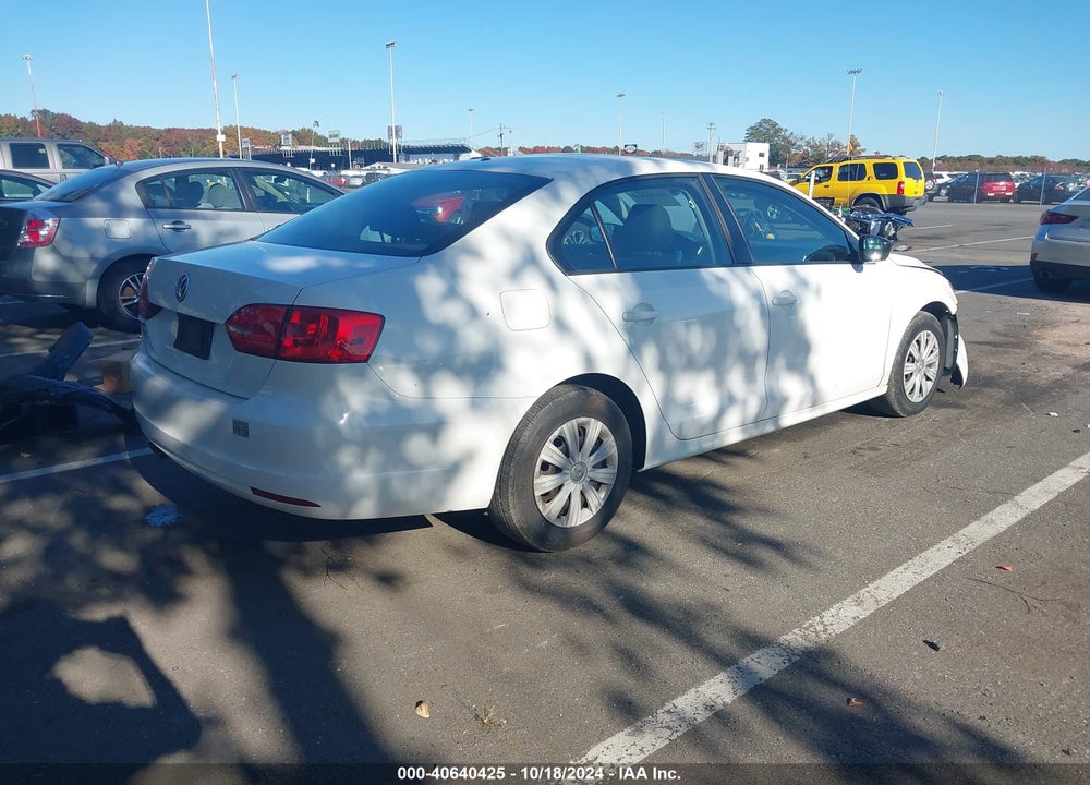 2013 VOLKSWAGEN JETTA 2.0L S VIN: 3VW2K7AJXDM413031
