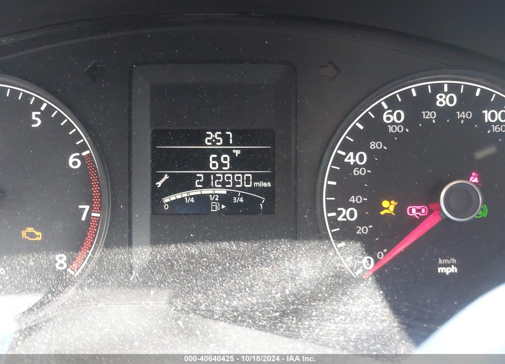 2013 VOLKSWAGEN JETTA 2.0L S VIN: 3VW2K7AJXDM413031