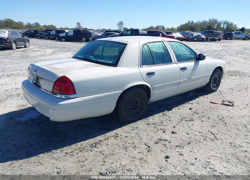 2004 FORD CROWN VICTORIA STANDARD VIN: 2FAFP73W24X177449