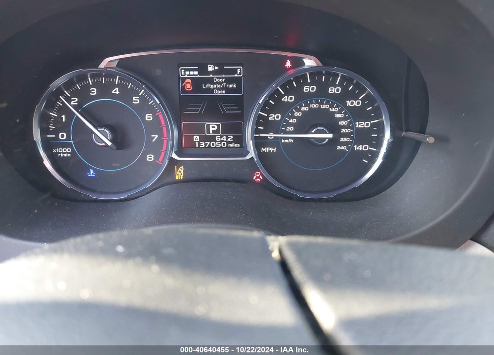 2017 SUBARU FORESTER 2.5I PREMIUM VIN: JF2SJAGC8HH567941