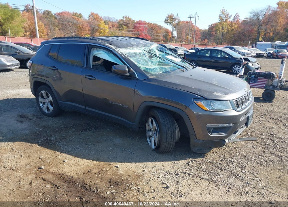 2018 JEEP COMPASS LATITUDE 4X4 VIN: 3C4NJDBB8JT366589