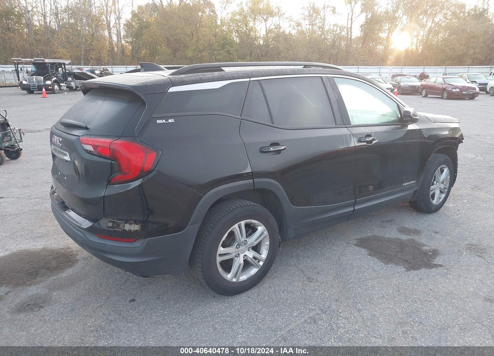 2018 GMC TERRAIN SLE VIN: 3GKALMEV2JL347653