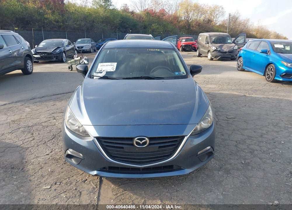 2014 MAZDA 3 I SV VIN: JM1BM1T78E1135093