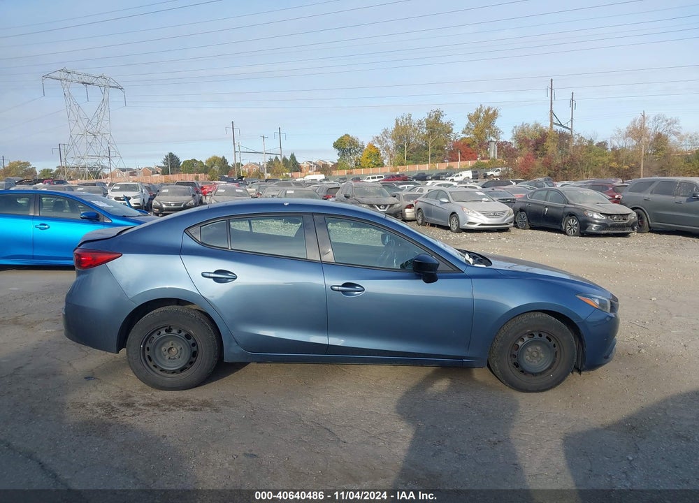 2014 MAZDA 3 I SV VIN: JM1BM1T78E1135093
