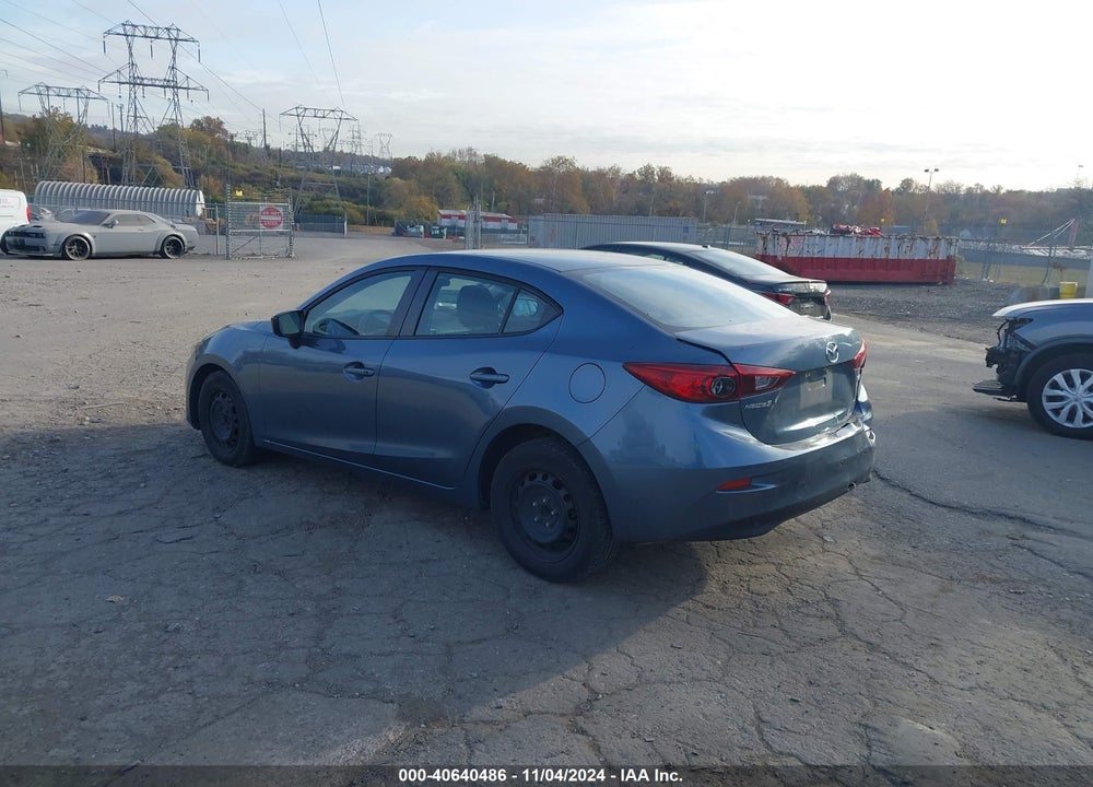 2014 MAZDA 3 I SV VIN: JM1BM1T78E1135093