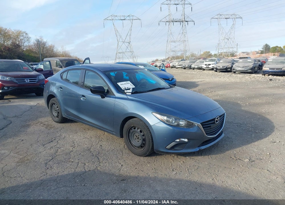 2014 MAZDA 3 I SV VIN: JM1BM1T78E1135093