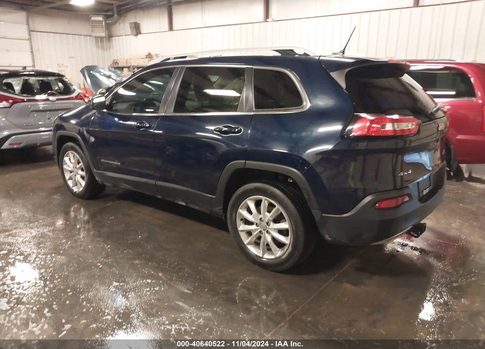 2015 JEEP CHEROKEE LIMITED VIN: 1C4PJMDS2FW662442