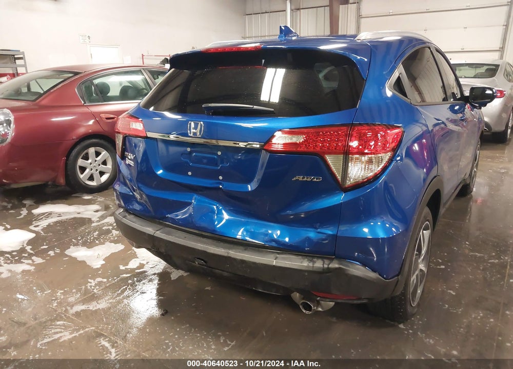 2022 HONDA HR-V AWD EX-L VIN: 3CZRU6H78NM726316