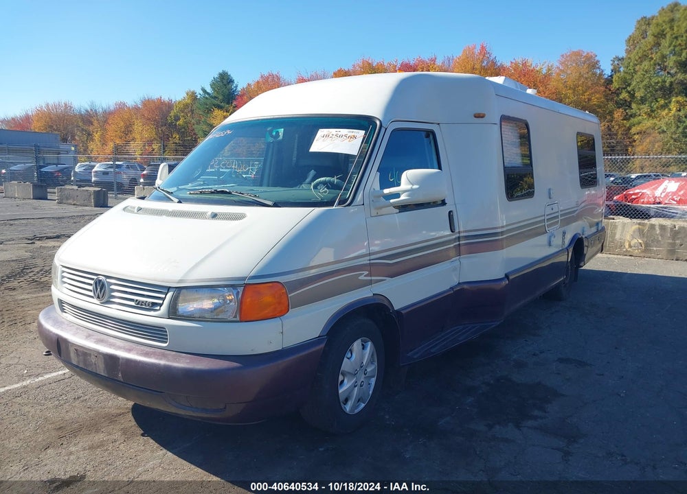 1999 VOLKSWAGEN EUROVAN MV VIN: WV3AH2704XH091975