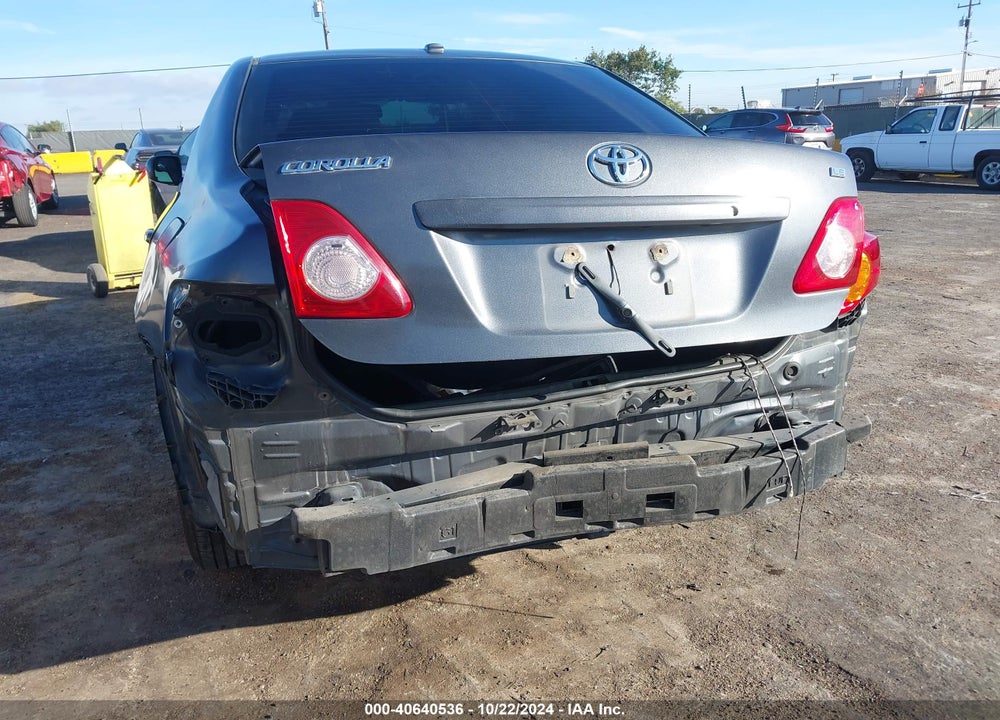 2010 TOYOTA COROLLA LE VIN: 1NXBU4EEXAZ365302