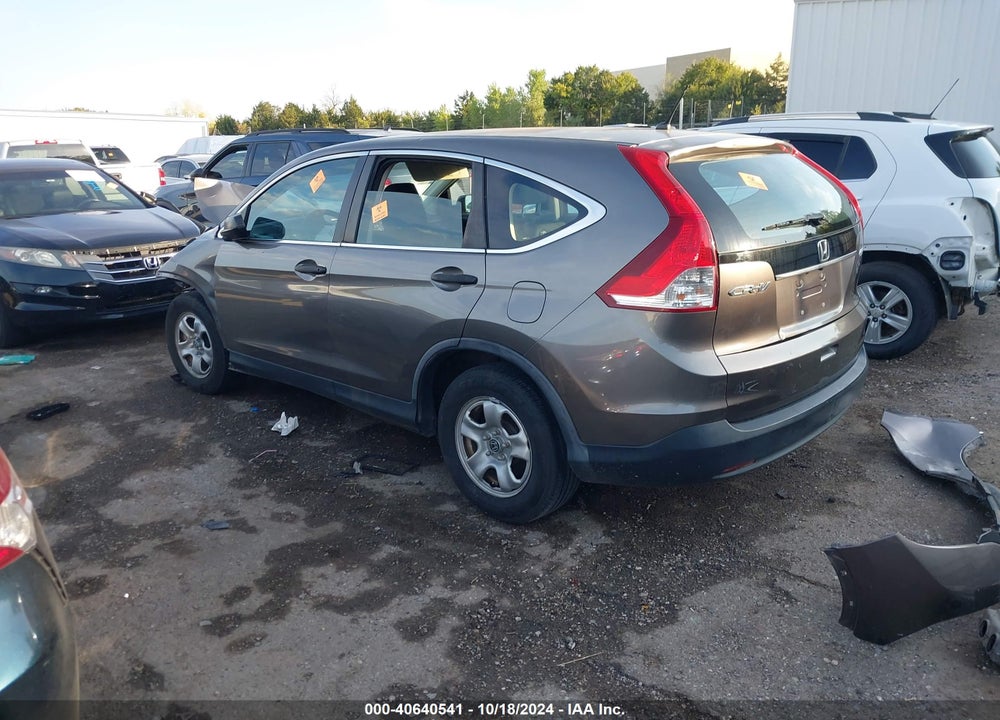 2012 HONDA CR-V LX VIN: 5J6RM3H32CL025040