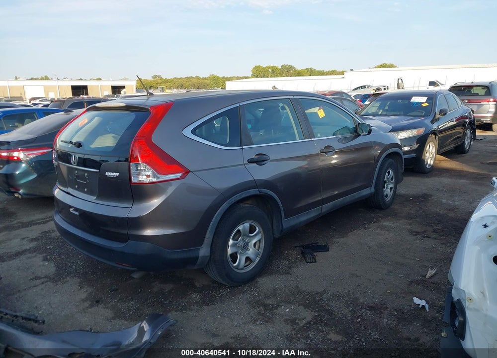 2012 HONDA CR-V LX VIN: 5J6RM3H32CL025040