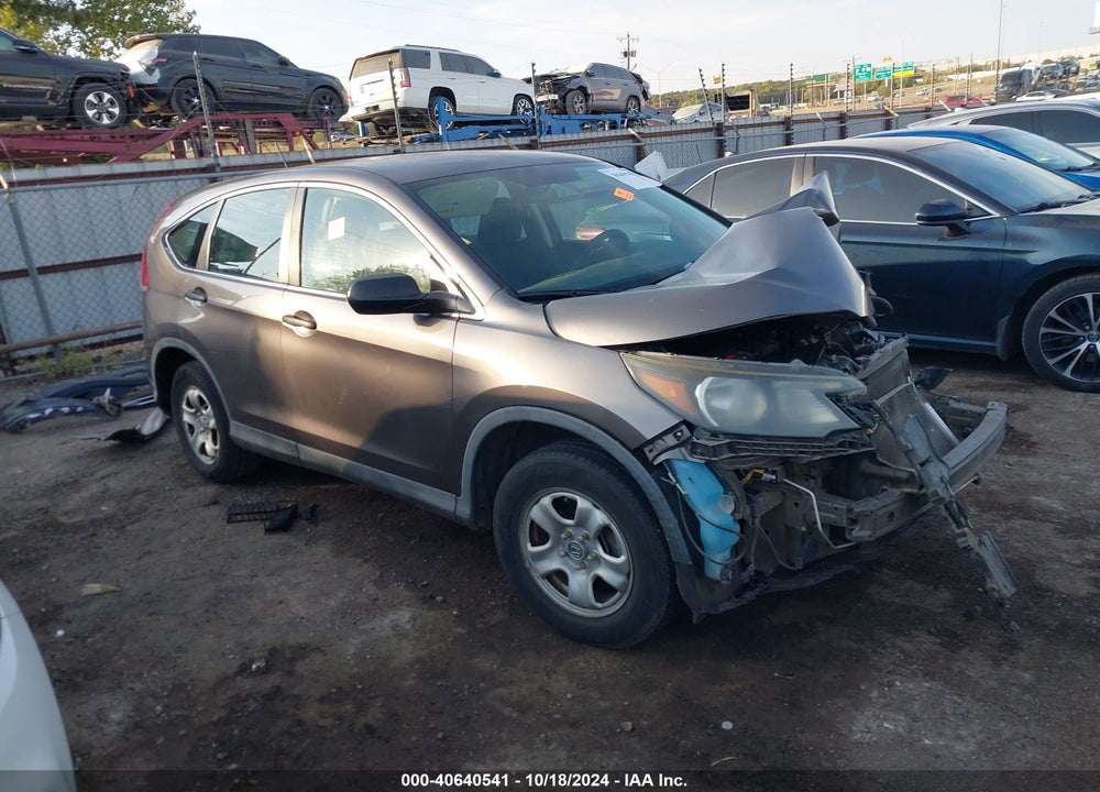 2012 HONDA CR-V LX VIN: 5J6RM3H32CL025040