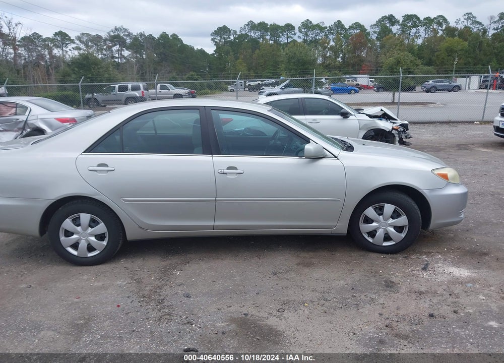 2004 TOYOTA CAMRY LE VIN: 4T1BE32K24U912424