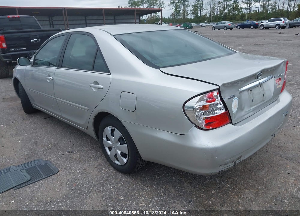 2004 TOYOTA CAMRY LE VIN: 4T1BE32K24U912424