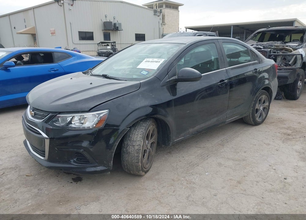 2019 CHEVROLET SONIC VIN: 1G1JF5SB1K4124829