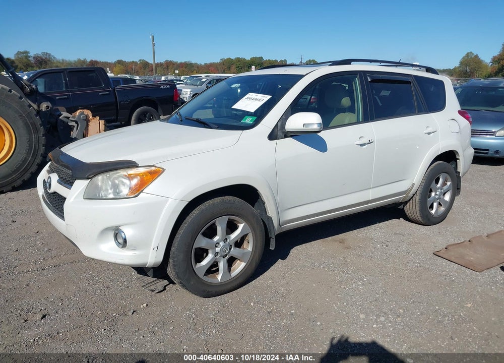 2010 TOYOTA RAV4 LIMITED VIN: JTMDK4DV1A5089428