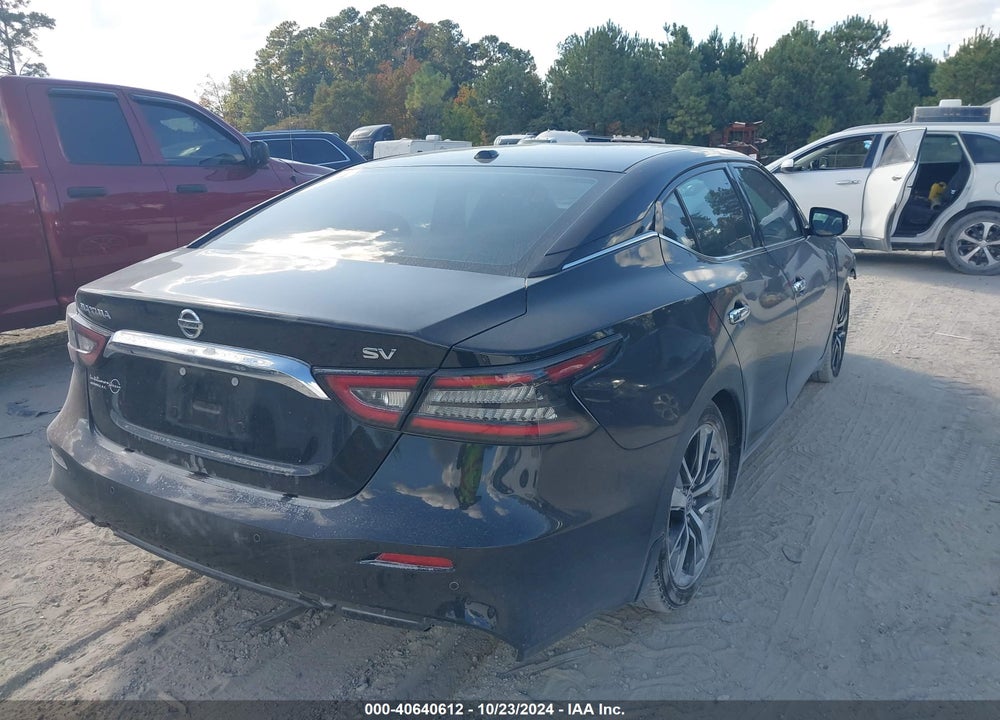2022 NISSAN MAXIMA SV XTRONIC CVT VIN: 1N4AA6CV0NC501378