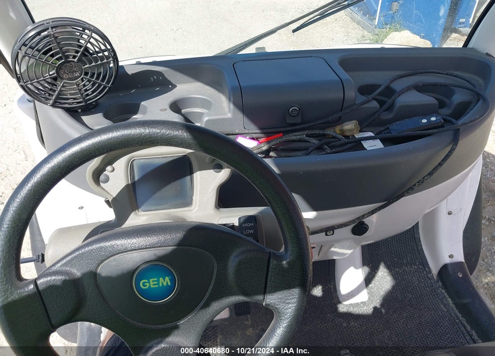 2013 GLOBAL ELECTRIC MOTORS E6 VIN: 52CG6AGA0D0002378