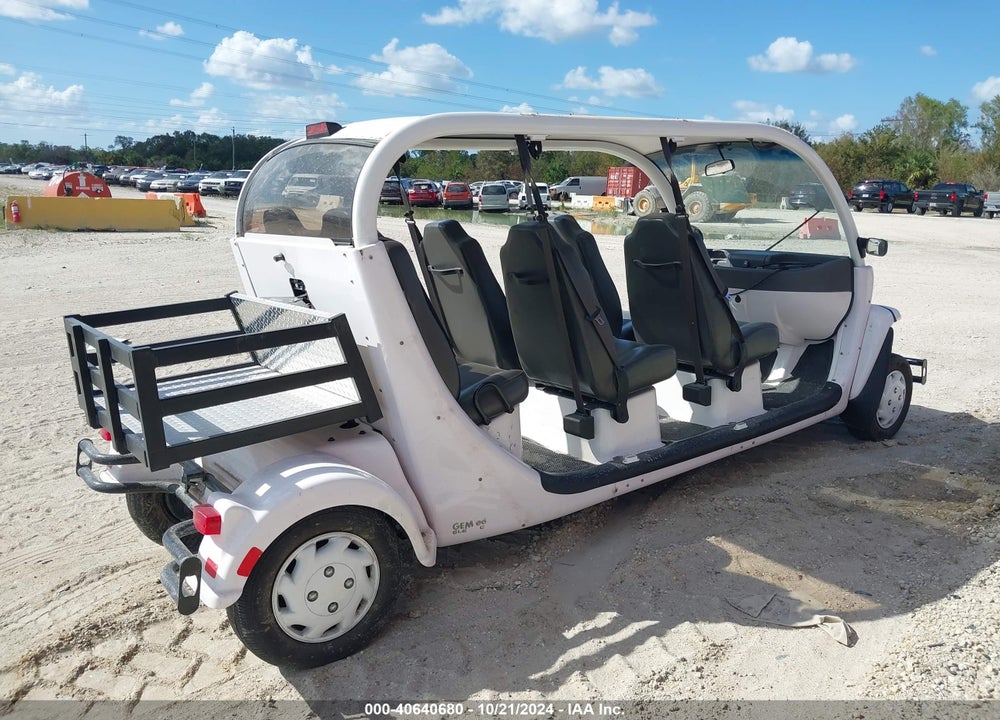 2013 GLOBAL ELECTRIC MOTORS E6 VIN: 52CG6AGA0D0002378