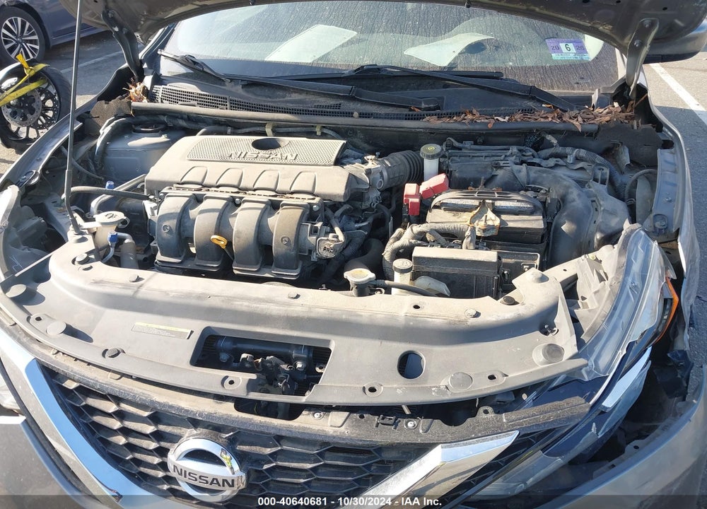 2017 NISSAN SENTRA SV VIN: 3N1AB7AP9HY321560