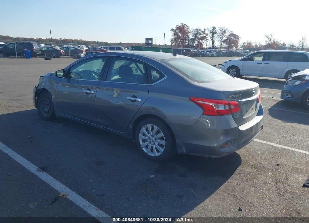 2017 NISSAN SENTRA SV VIN: 3N1AB7AP9HY321560