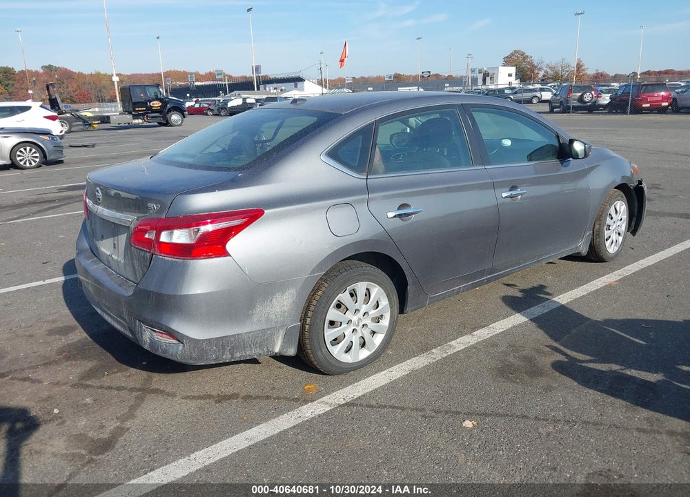 2017 NISSAN SENTRA SV VIN: 3N1AB7AP9HY321560