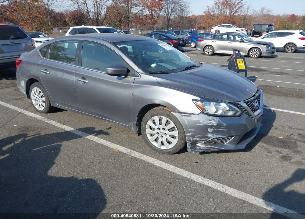 2017 NISSAN SENTRA SV VIN: 3N1AB7AP9HY321560