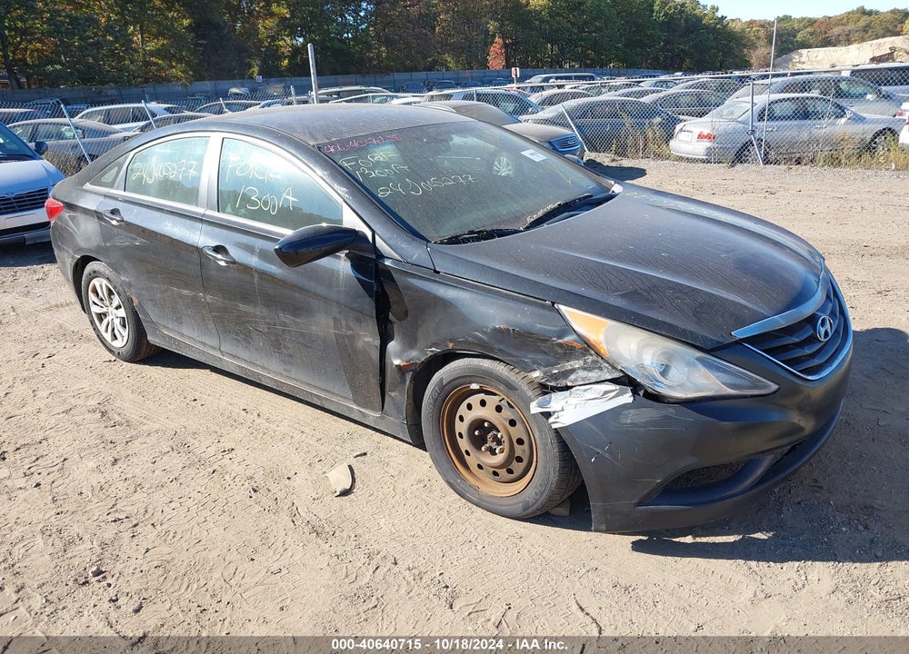 2012 HYUNDAI SONATA GLS VIN: 5NPEB4AC2CH313042