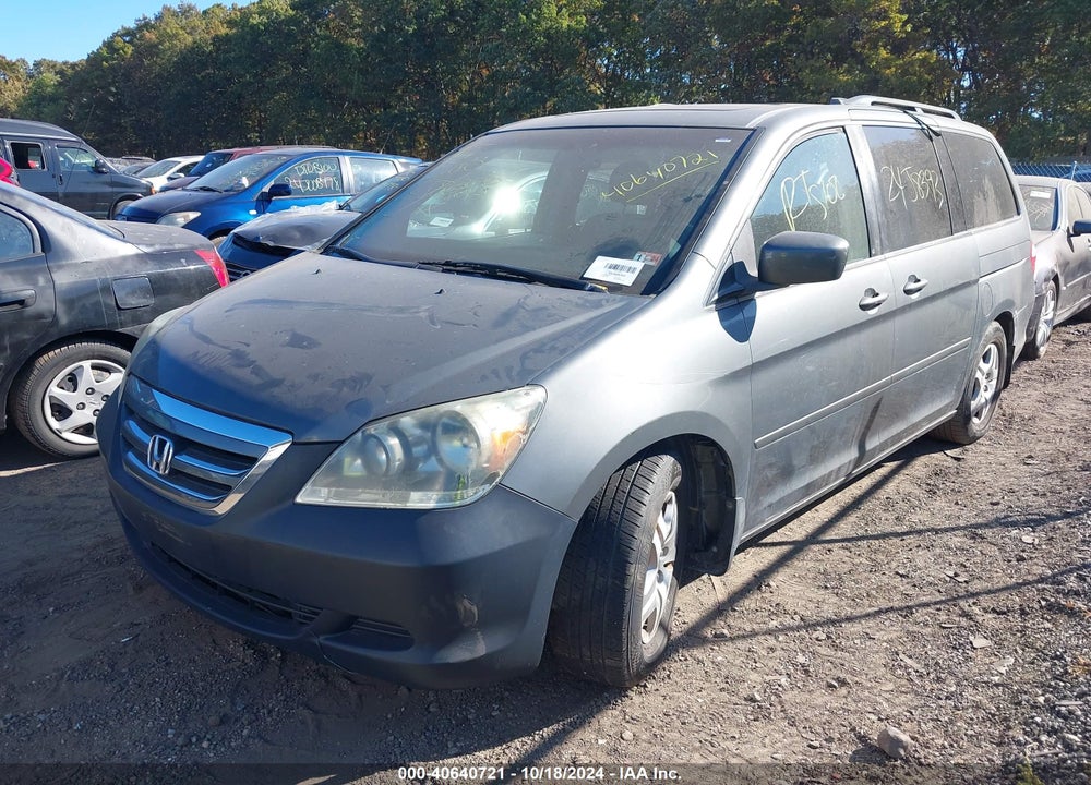 2007 HONDA ODYSSEY EX-L VIN: 5FNRL38797B091699