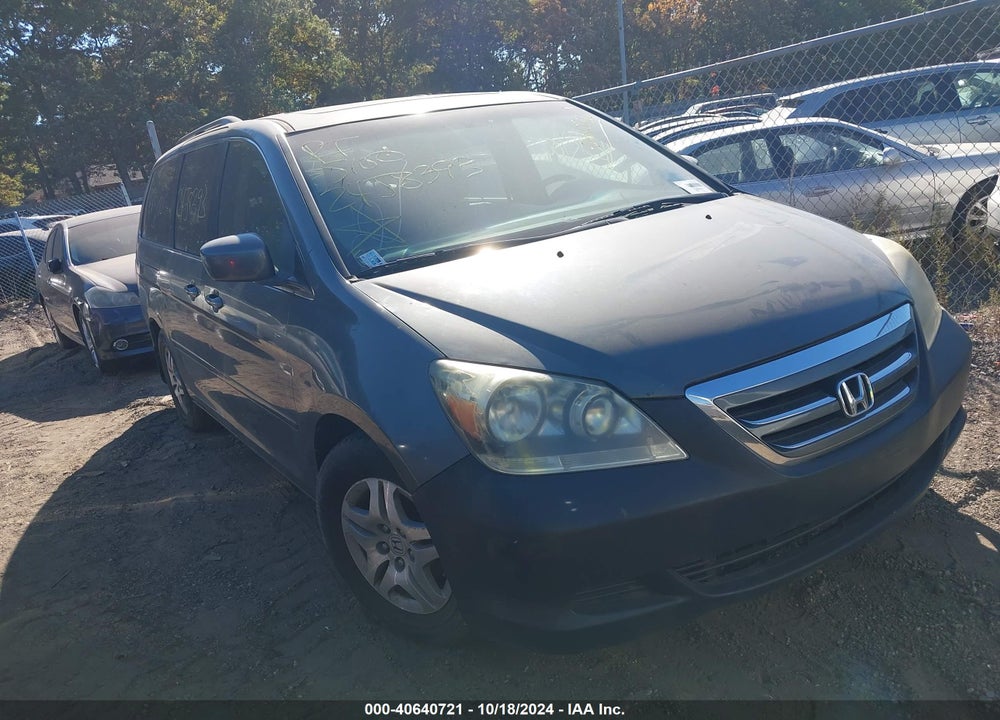 2007 HONDA ODYSSEY EX-L VIN: 5FNRL38797B091699