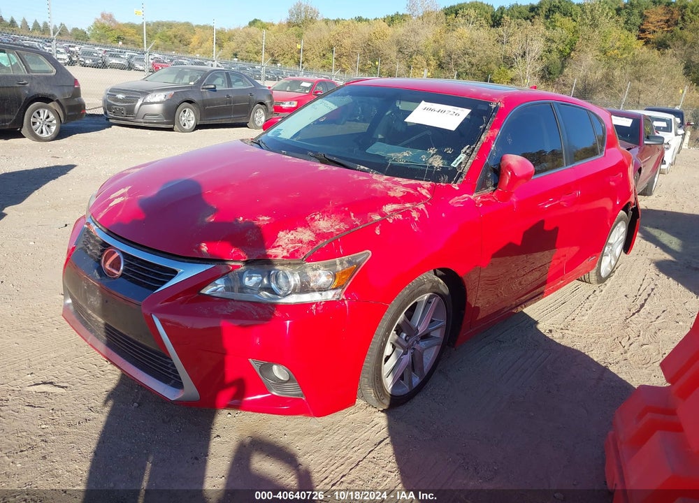 2015 LEXUS CT 200H VIN: JTHKD5BH8F2228059