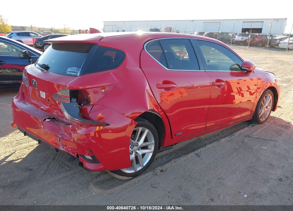 2015 LEXUS CT 200H VIN: JTHKD5BH8F2228059