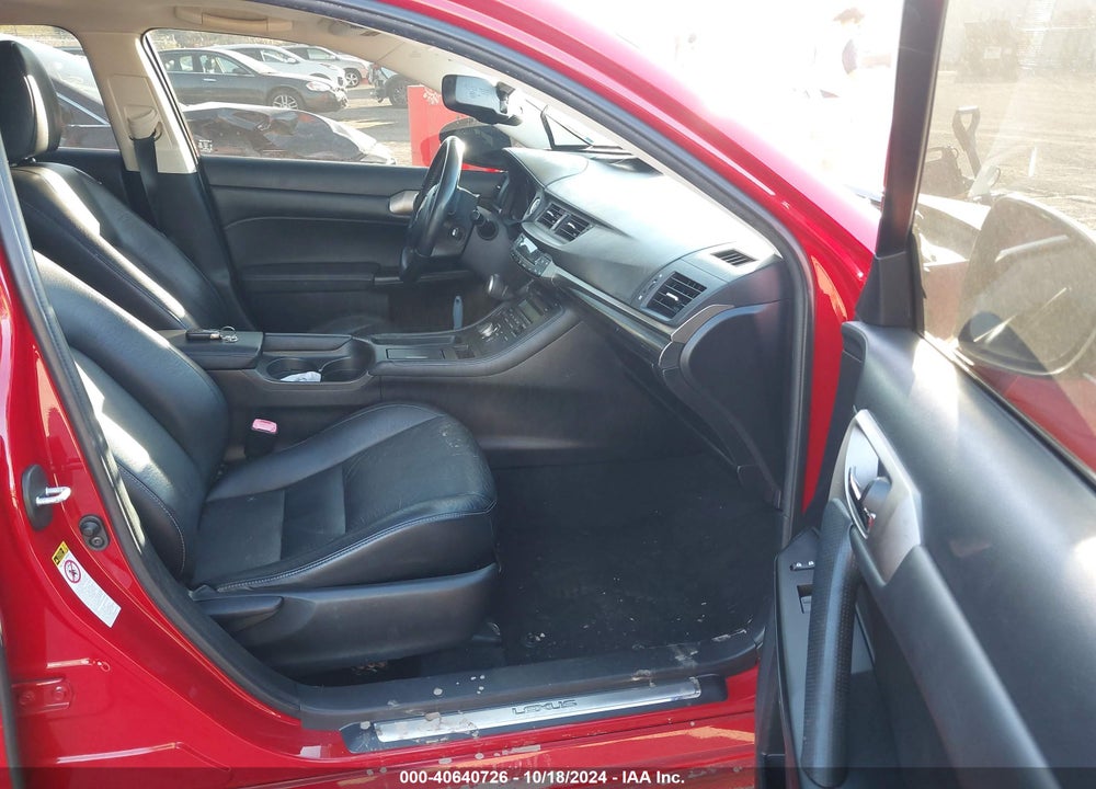 2015 LEXUS CT 200H VIN: JTHKD5BH8F2228059