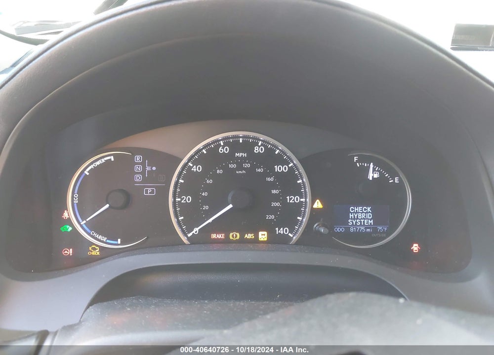 2015 LEXUS CT 200H VIN: JTHKD5BH8F2228059