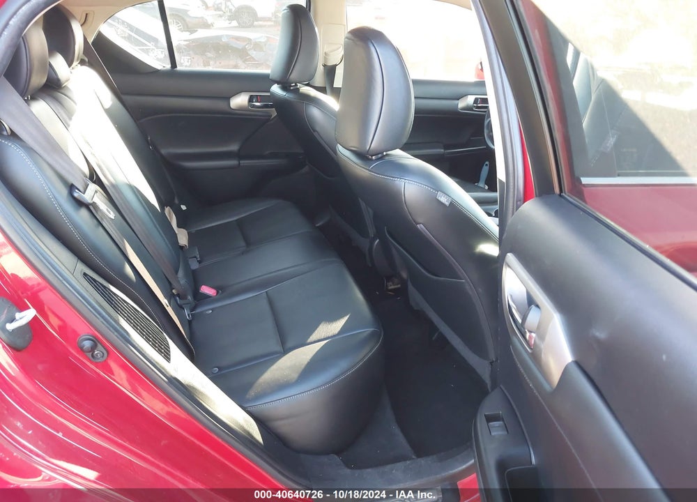 2015 LEXUS CT 200H VIN: JTHKD5BH8F2228059