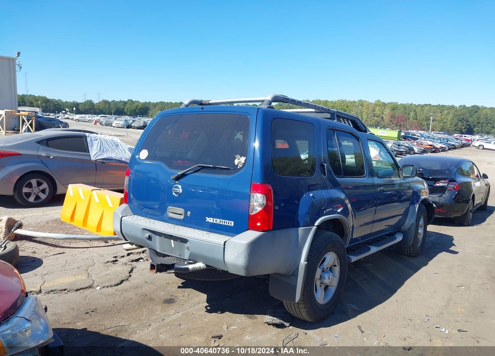 2004 NISSAN XTERRA XE VIN: 5N1ED28T34C664782