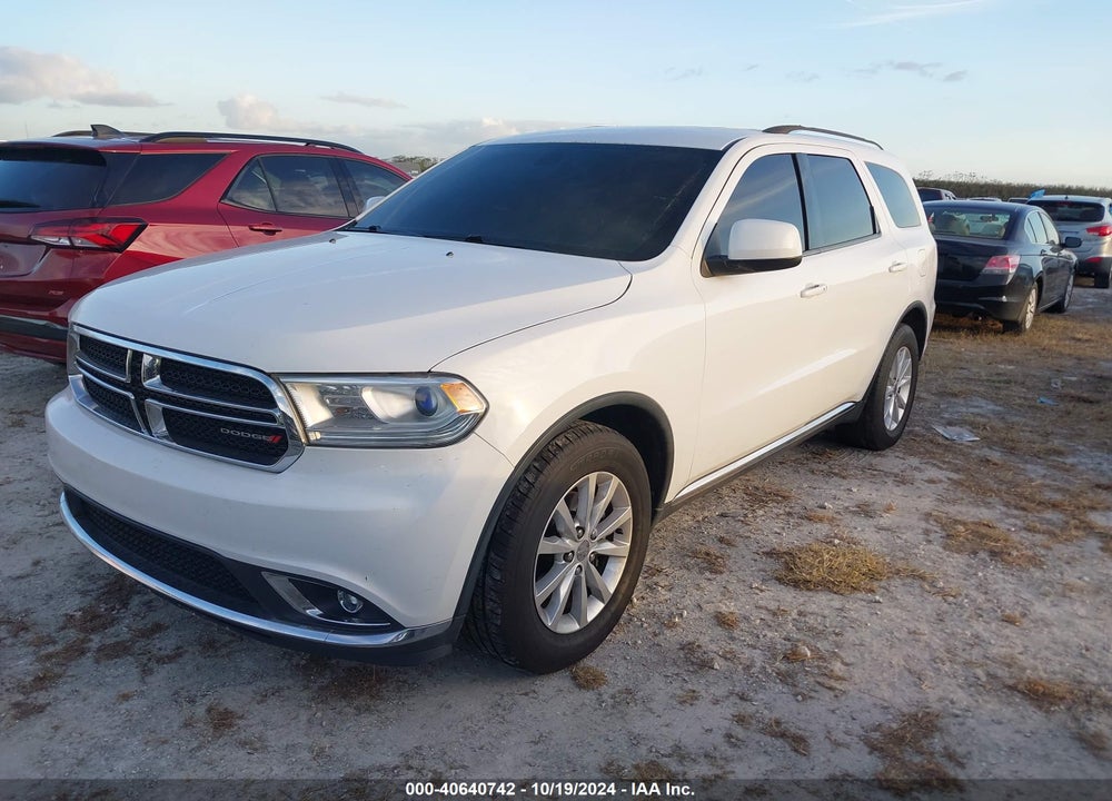 2014 DODGE DURANGO SXT VIN: 1C4RDHAG0EC576280