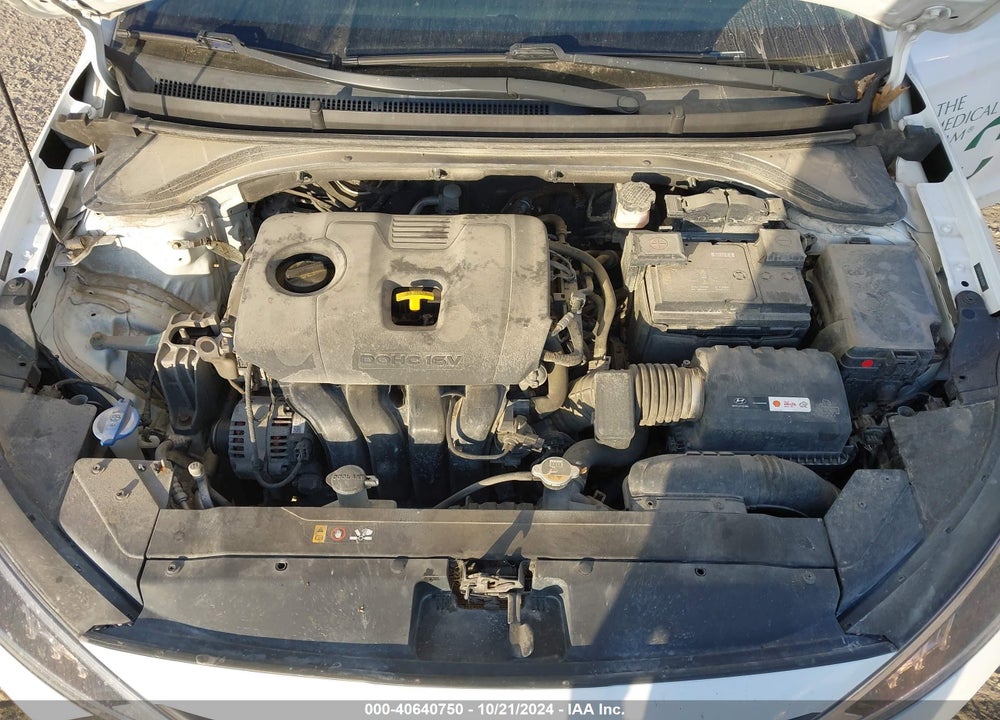 2019 HYUNDAI ELANTRA SE VIN: 5NPD74LF4KH490114