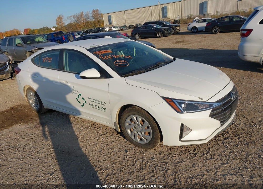 2019 HYUNDAI ELANTRA SE VIN: 5NPD74LF4KH490114