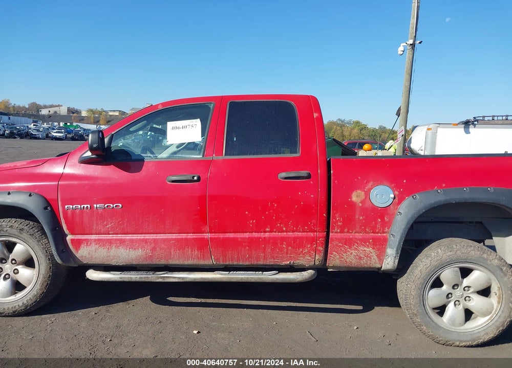 2006 DODGE RAM 1500 SLT/TRX4 OFF ROAD/SPORT VIN: 1D7HU18N96S520181