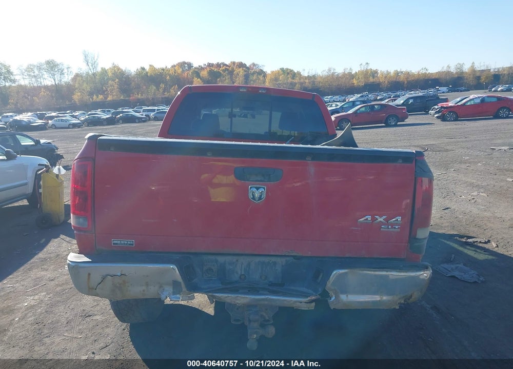 2006 DODGE RAM 1500 SLT/TRX4 OFF ROAD/SPORT VIN: 1D7HU18N96S520181
