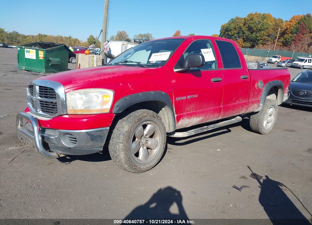 2006 DODGE RAM 1500 SLT/TRX4 OFF ROAD/SPORT VIN: 1D7HU18N96S520181