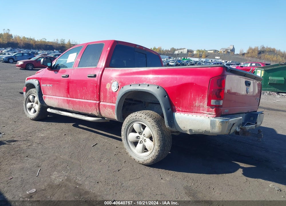 2006 DODGE RAM 1500 SLT/TRX4 OFF ROAD/SPORT VIN: 1D7HU18N96S520181