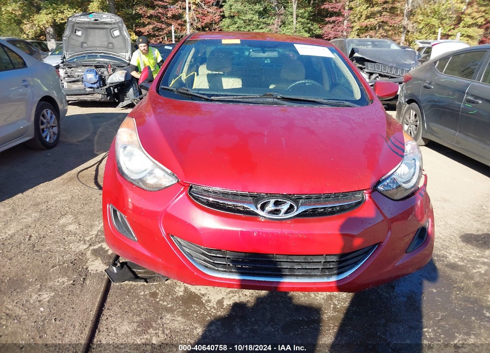 2013 HYUNDAI ELANTRA GLS VIN: KMHDH4AE8DU482979