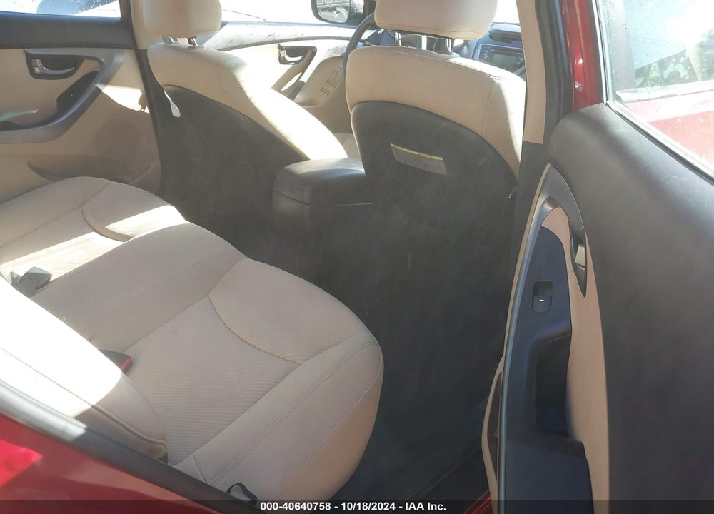 2013 HYUNDAI ELANTRA GLS VIN: KMHDH4AE8DU482979